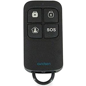 Avidsen 100724 IR draadloze toetsen zwart – afstandsbediening (Home Intelligente, IR wireless apparaat, zwart)