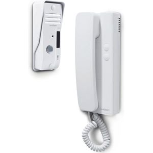 Deurintercom - Complete Set - Wit - Voor Wandmontage