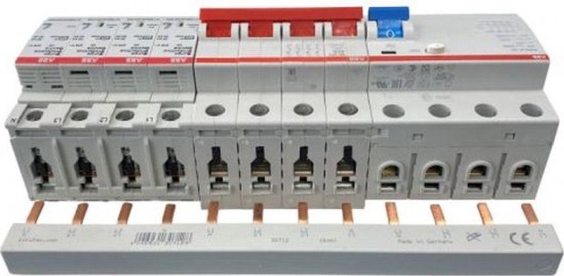 ABB - OVR T2 - Overspanningsbeveiliging - 4-Polig - Voor Groepenkasten