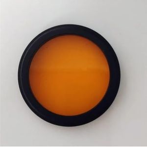 Nachtzichtoculairfilter Paars Oranje Getinte Lens Geschikt for 30mm Lens (Color : Orange)