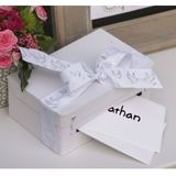 Santex Enveloppendoos koffer - Bruiloft - wit - karton - 24 x 16 cm