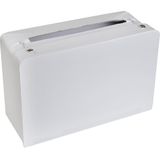 Santex Enveloppendoos koffer - Bruiloft - wit - karton - 24 x 16 cm