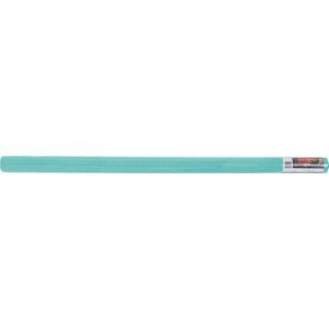 Santex Tafelkleed op rol - polyester - azuurblauw - 120 cm x 10 m