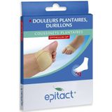 Epitact dubbele beschermingsbandage maat S (36-38) - bunion - knobbel - verlicht druk - beschermt hallux valgus en voorvoet - silicone voorvoetkussen