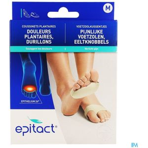 EPITACT - Kussentjes - Dubbele Bescherming - Siliconengel - Voorvoetbescherming