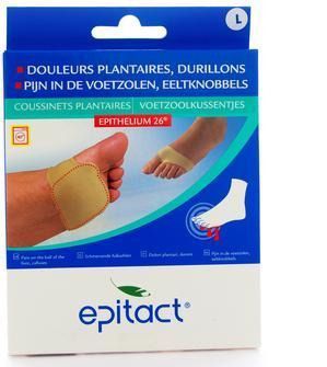 Epitact - Voetzoolkussen - Siliconengel - 2 Stuks