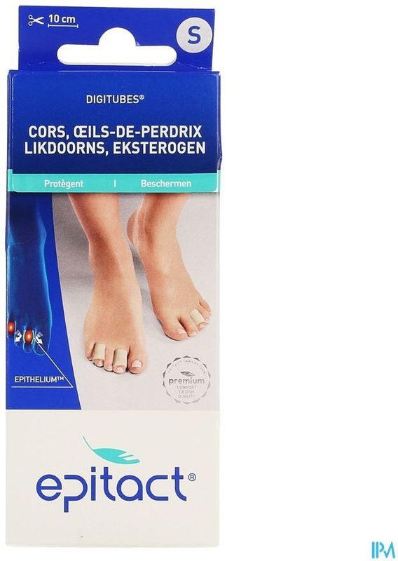 Epitact - Digitubes - Eelt-likdoorn Klein - Epithelium 26 - 1 Stuk
