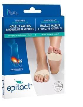 EPITACT - EPITHELIUM 26 - Kussentjes - Siliconengel - Bescherming Hallux Valgus