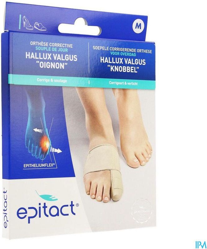 Hallux Valgus Orthese - Transparant - EPITHELIUM™FLEX Technologie
