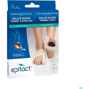 Epitact - Correctieve Orthese Dubbel - Zwart - Bandage - Rechts