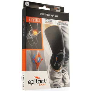 Bandage - Epitheliumflex® 03 PHYSIOstrap™ - Silicone - Zwart