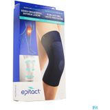 Epitact Kniebandage - Zwart - Ademend Weefsel - Ondersteunend