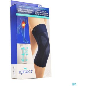 Bandage - Zwart - 3D-Tricot - Ondersteuning Knie