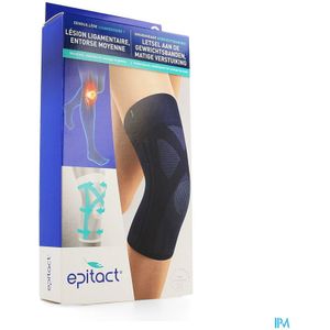 Epitact - Kniebandage - Zwart - Elastaan