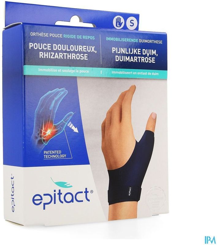 Epitact - Immobiliserende Duimorthese - Linkerhand - 1 Verband