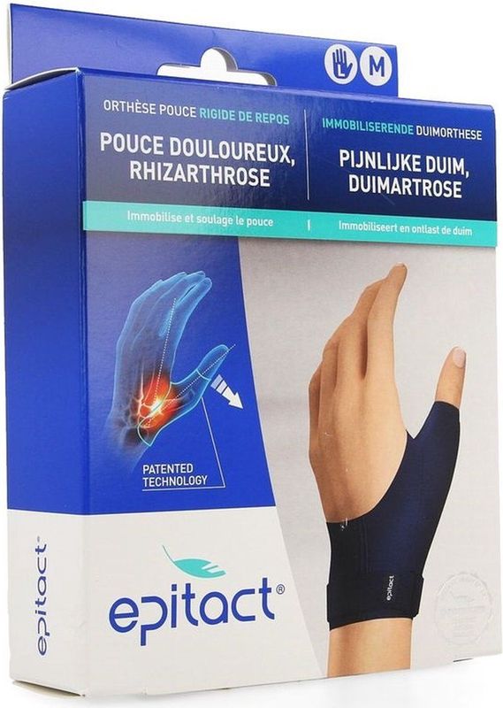 Epitact - Immobiliserende Duimorthese - Linkerhand - EHBO-product