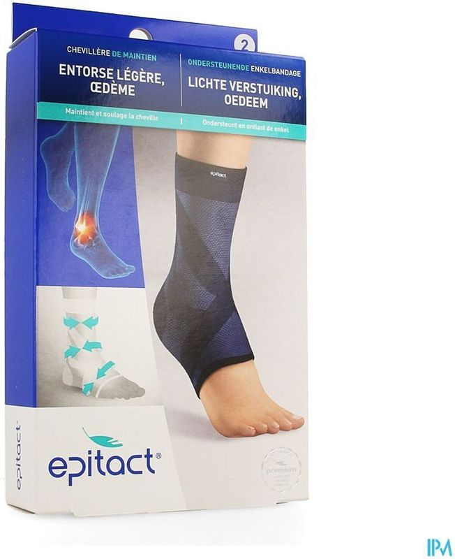 Bandage - Enkel - Anatomisch - Ademend - Elastisch Geweven