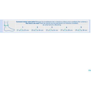 Enkelbandage - Anatomisch - Zwart - Elastisch Geweven 3D-Tricot