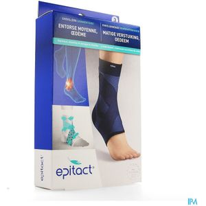 Bandage - Enkelsteun - Zwart - Latex