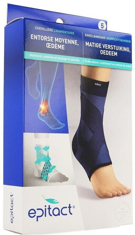 Epitact® Enkelbandage - Gewrichtsbanden - Elastisch Geweven 3D-Tricot