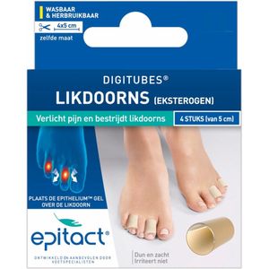 Digitubes - Siliconen Bescherming - Voor Tenen en Vingers - 2 Stuks