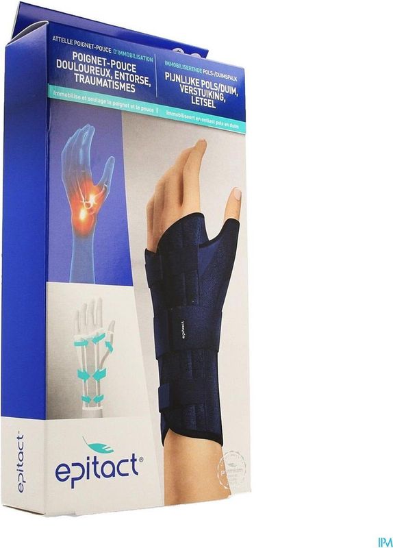 Epitact - Spalk Pols Duim - Immobiliserende Spalk - Rechts