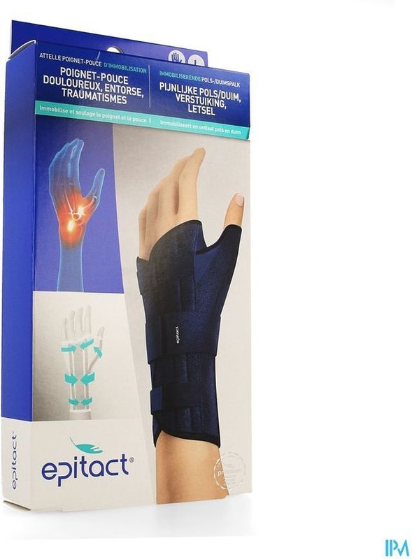 Spalk - Verstevigd - Voor Hand en Pols - Anatomische Aansluiting