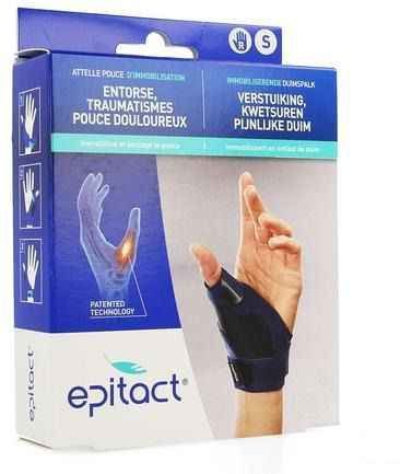 Spalk - Duimorthese - Zwart - Synthetisch - Ondersteuning en Comfort