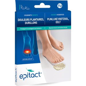 Epitact - Voetzoolkussentjes - Discreet - Beschermend - Onesize