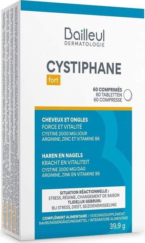 Cystiphane - Comp 60 - Voedingssupplement - Vitamine B6 - Zink