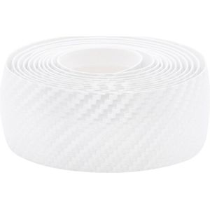 Velox - Carbon Stuurlint - Wit - EVA-schuim - Inclusief Pluggen en Afwerktape