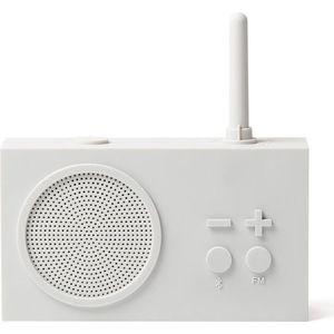 Lexon Tykho Bluetooth Badkamer Radio -Spatwaterdicht - Wit