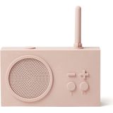 Lexon Tykho 3 (20 h, Oplaadbare batterij), Bluetooth luidspreker, Roze