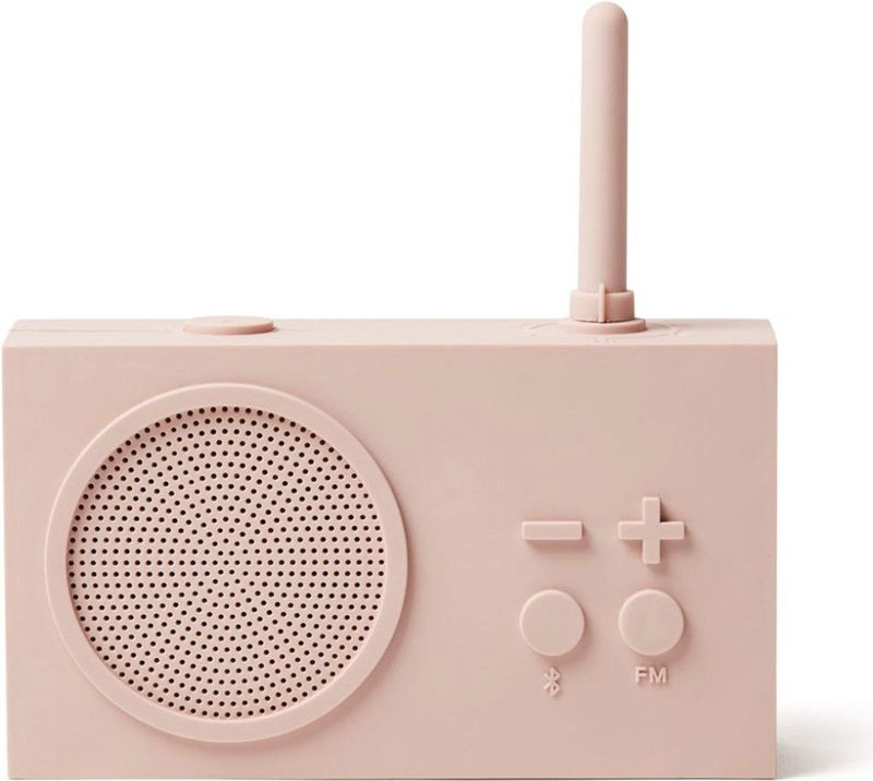 Lexon - Tykho 3 - Bluetooth Luidspreker - Roze - Oplaadbare Batterij - 20 Uur Gebruik