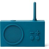 Lexon - Tykho 3 - Badkamerradio - Blauw - Bluetoothspeaker - Waterdicht