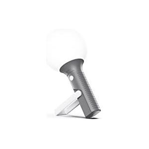 Lexon Ledlamp, veelzijdig inzetbaar, voor binnen en buiten, koud wit licht (grijs)