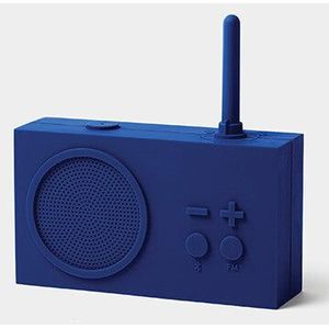 Lexon Tykho 3 badkamerradio Donkerblauw - Bluetoothspeaker