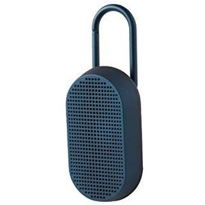 Lexon MINO T Bluetooth-luidspreker, waterdicht, met karabijnhaak, donkerblauw