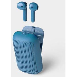 Lexon - LA127B - Draadloze Oordopjes - Zwart - Materiaal: Kunststof