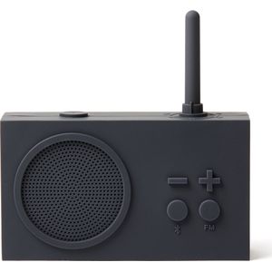 Lexon Tykho 3 Badkamerradio Zwart - Bluetoothspeaker