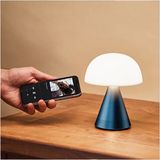 Lexon Design MINA L Audio Portable Audio LED Lamp - DarkBlue
