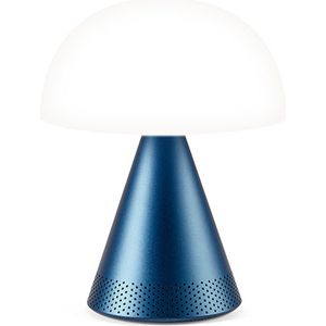 Lexon Design MINA L Audio Portable Audio LED Lamp - DarkBlue