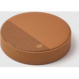 Lexon Design OSLO Energy + QI Charger Speaker - Camel