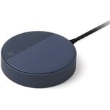 Lexon Design OSLO Energy + QI Charger Speaker - Dark Blue