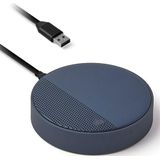 Lexon Design OSLO Energy + QI Charger Speaker - Dark Blue