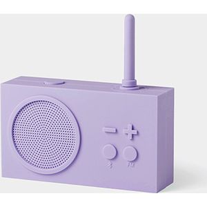 Lexon Tykho 3 - Badkamer Bluetooth Speaker en Radio - Lila Paars
