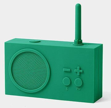Lexon - Tykho 3 - Radio - Groen - Rubber - Bluetooth