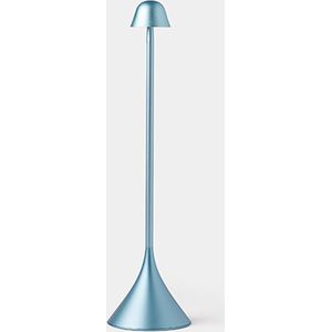 Lexon Design STELI Bell Table Lamp - Light Blue
