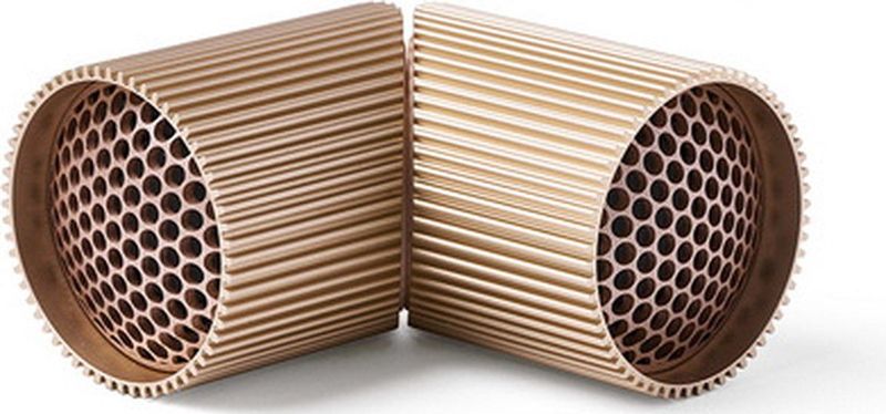 Lexon Design Ray Bluetooth TWS Magnetische Speakerset - Vivid Gold