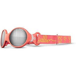 Julbo Loop S Zonnebril voor baby's – meisjes, koraal/lichtgrijs, eenheidsmaat